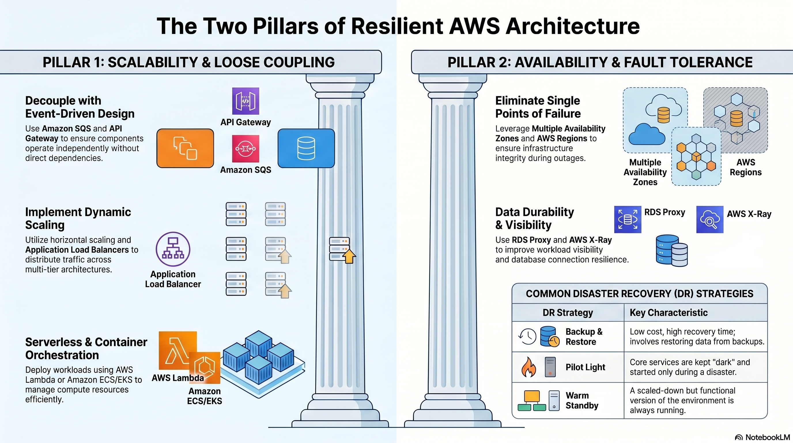 The Two Pillars of Resilient AWS Architecture